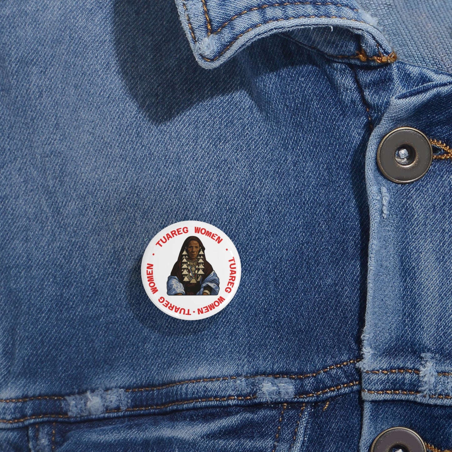 Pins Tuareg Woman
